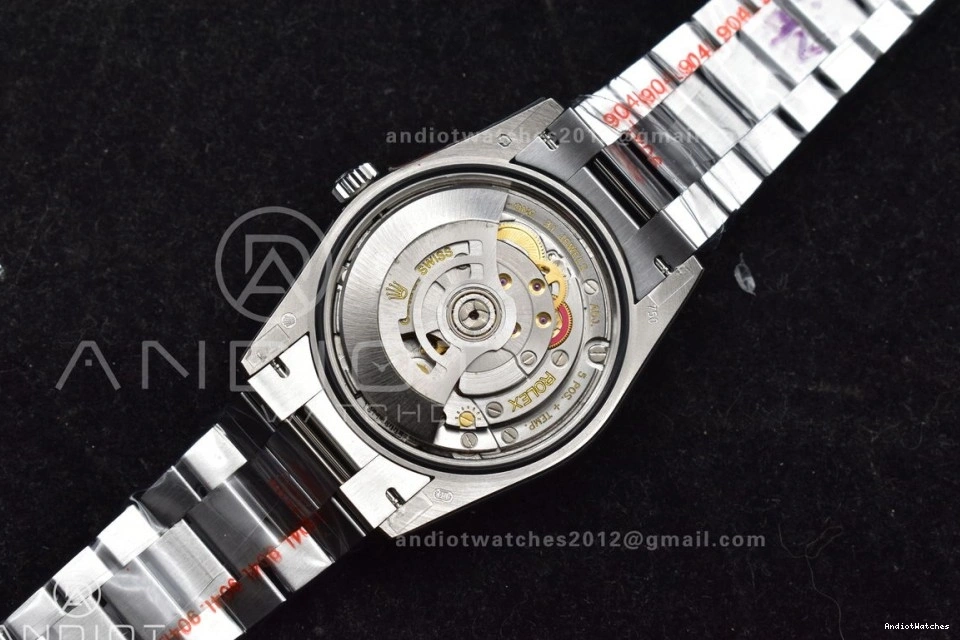 on Best Edition Steel 904L Blue V5 QF DayDate President SS Roman 680 Chic Dial Faded Bracelet Weight) 36 (Gain vr3255 0422